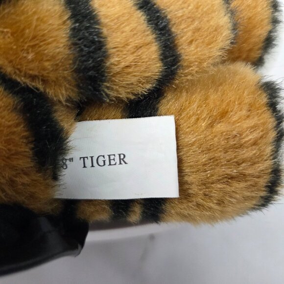 Tiger Plush Stuffed Animal 8" - Picture 4 of 4